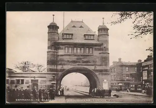 AK Poplar, Entrance to Blackwall Tunnel