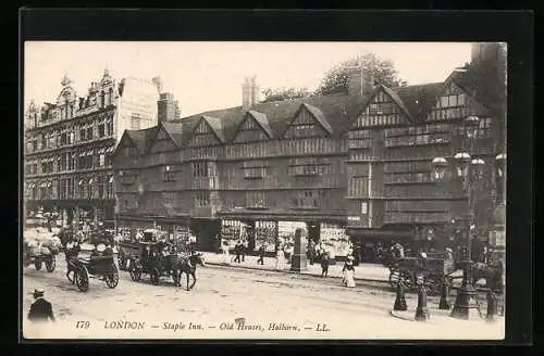 AK Holborn, Staple Inn, Old Houses