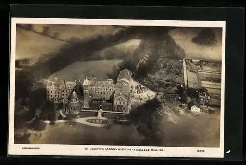 AK Mill Hill, St. Josep`s Foreign Missionery College, Aerial View