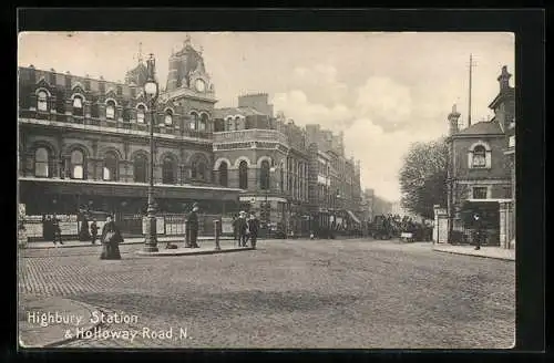 AK London, Highbury Station and Holloway Road N.