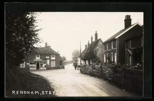 AK Rendham, Street with Post Office