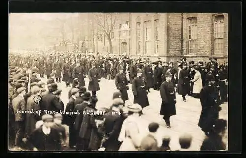 AK Chatham, Funeral of Rear-Admiral A. C. Corry