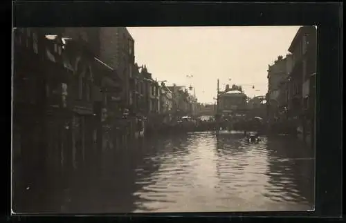 AK Maidstone, Flooded High Street in December 1927