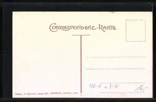 AK Kortsch-Göflan, Schützen der Ortschaft in Nationaltracht