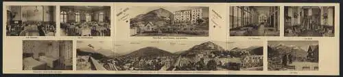 Klapp-AK Briancon, Le Grand Hotel, Propr. H. Bonnabel, Tour d`Horizon