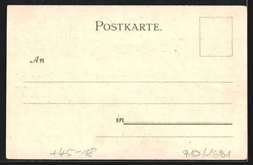 Lithographie Lindau / Bodensee, Hafeneinfahrt Lindau mit Leuchtturm und Ruderer