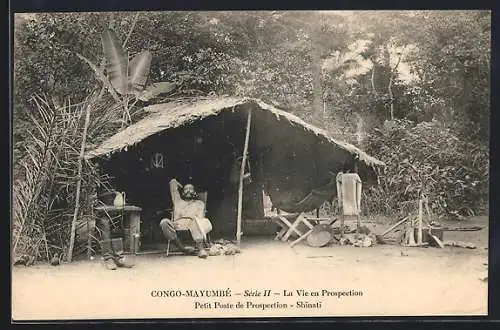 AK Congo-Mayumbé, Petit Poste de Prospection, Gold-Bergbau