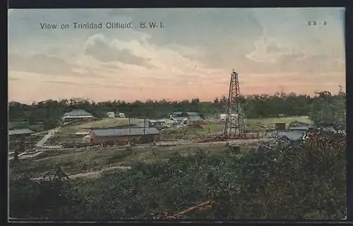 AK Trinidad, View on Oilfield