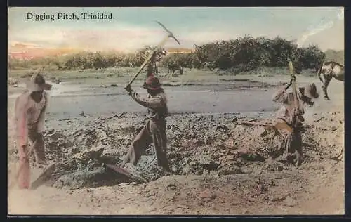 AK Trinidad, Digging Pitch, Asphalt