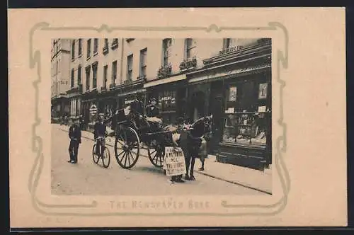 AK London, Maiden Lane, Newspaper Boys