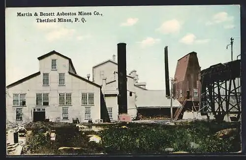 AK Thetford Mines, Martin & Benett Asbestos Mines