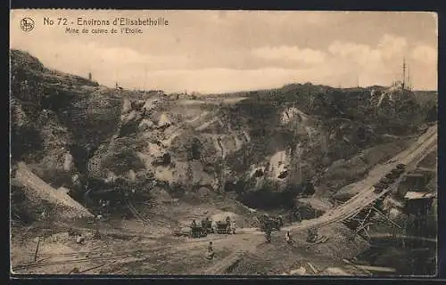 AK Elisabethville, Mine de culvre de l`Etoile