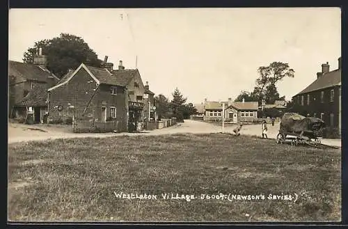 AK Westleton, General view of village