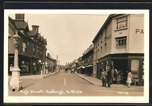 AK Hadleigh /Suffolk, High Street with stores