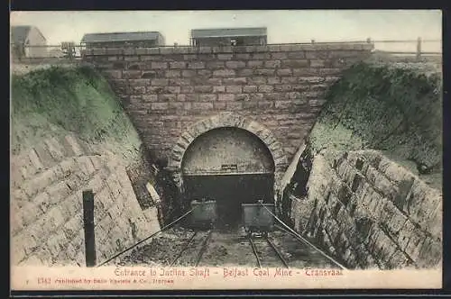 AK Transvaal, Belfast Coal Mine, Entrance to Incline Shaft