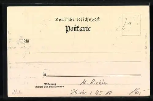 Künstler-AK sign. M. Richter: Regatta-Ausschuss, Internationaler Ruder-Verband