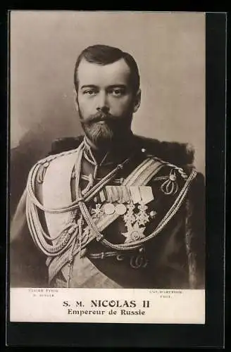 AK Nicolas II., Empereur de Russie