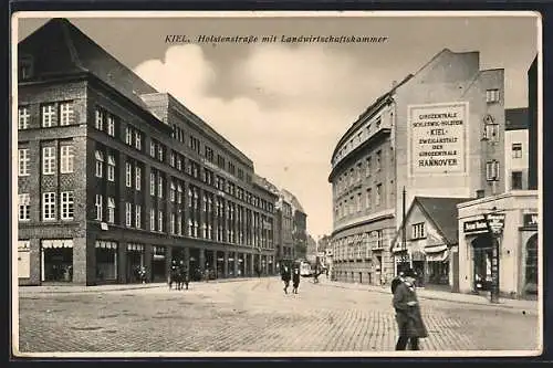 AK Kiel, Hostenstrasse mit Landwirtschaftskammer