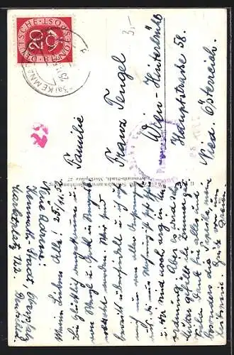 AK Kemnath / Oberpf., Strassenpartien mit Kirche