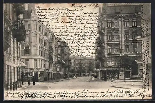 AK Hamburg, Colonialwarenhandlung in der Grädenerstrasse