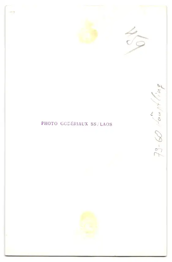 6 Fotografien Goderiaux, Laos, Afrika, halbnackte Eingeborene Frauen, Afrikanischer Häuptling mit Familie 11