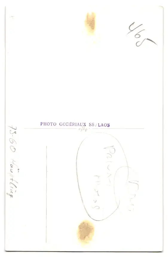 6 Fotografien Goderiaux, Laos, Afrika, halbnackte Eingeborene Frauen, Afrikanischer Häuptling mit Familie 9