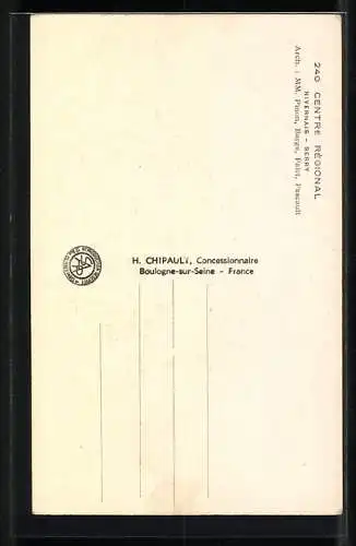 AK Paris, Exposition internationale 1937, Centre Regional