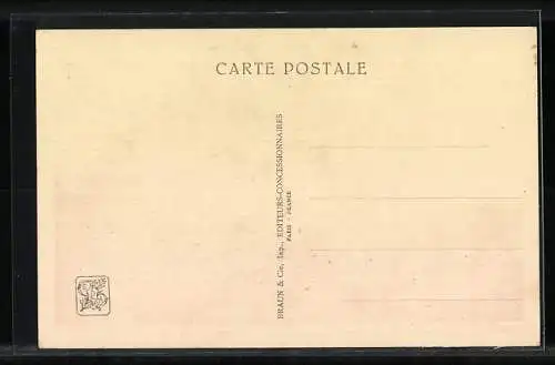 AK Paris, Exposition Coloniale Internationale 1931, Temple D`Angkor-Vat, Lion et Tour
