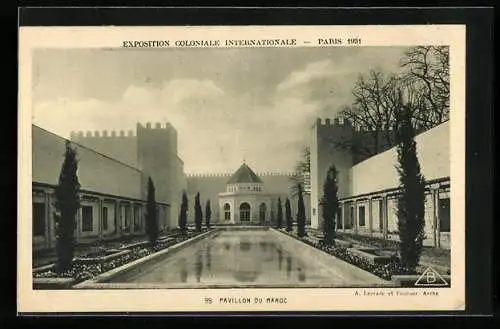 AK Paris, Exposition coloniale internationale 1931Pavillon du Maroc