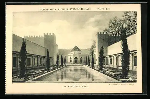 AK Paris, Exposition coloniale internationale 1931, Pavillon du Maroc (Laprade et Fournez, Archs.)