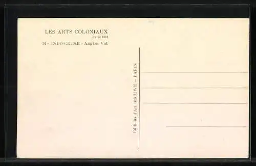 AK Paris, Exposition coloniale internationale 1931, Indo-Chine, Angor-Vat