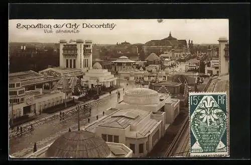 AK Paris, Exposition des Arts décoratifs 1925, Vue Gènèrale