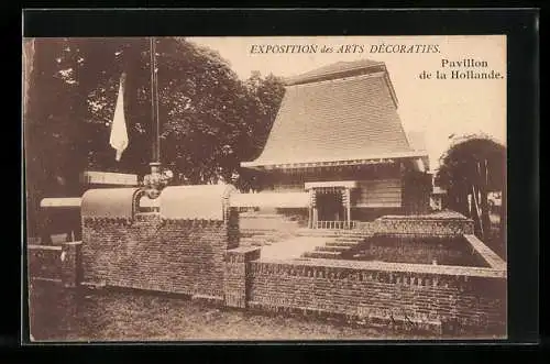 AK Paris, Exposition des Arts décoratifs 1925, Pavillon de la Hollande