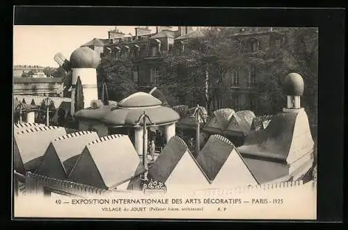 AK Paris, Exposition des Arts décoratifs 1925, Village du Jouet