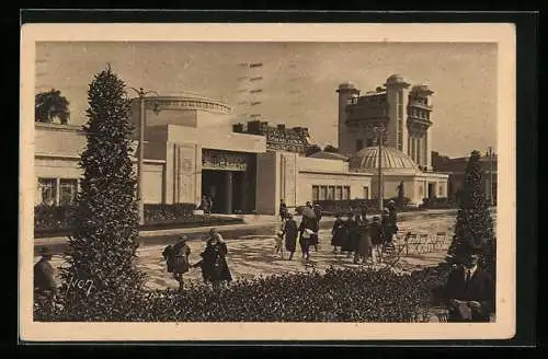 AK Paris, Exposition des Arts décoratifs 1925, Pavillon de l`Est (P. Bourgeois, Arch.)