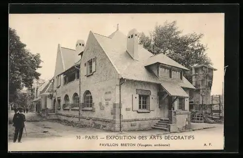 AK Paris, Exposition des Arts décoratifs 1925, Pavillon Breton