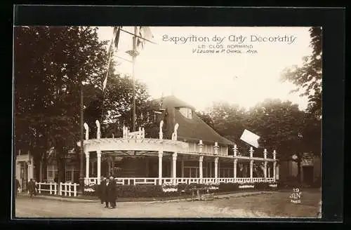 AK Paris, Exposition des Arts décoratifs 1925, Le Clos Normand