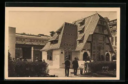 AK Paris, Exposition des Arts décoratifs 1925, Pavillon de Mulhouse (A. Ventre et J. Launay, Arch.)