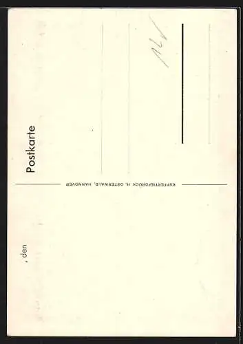 AK Hannover, Grand Hotel Mussmann, Bes. Wilhelm Mussmann, Aussenansicht