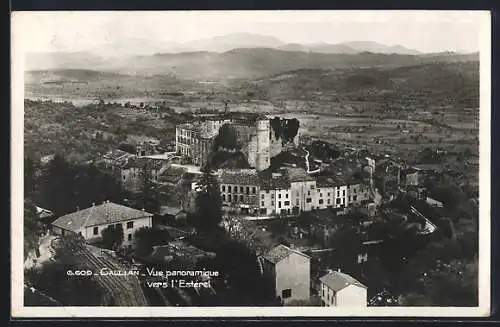 AK Callian, Vue panoramique vers l`Estérel