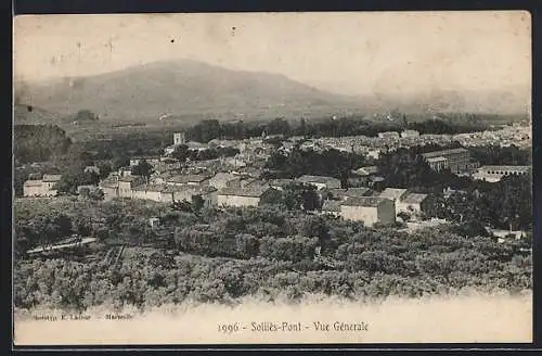 AK Solliès-Pont, Vue Génerale