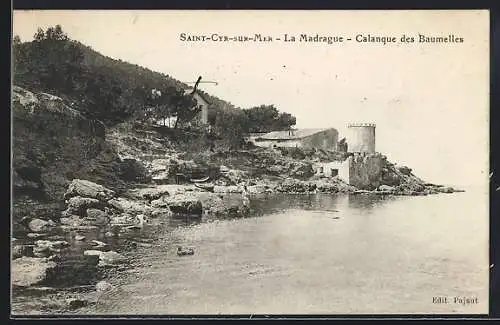 AK Saint-Cyr-sur-Mer, La Madrague, Calanque des Baumelles