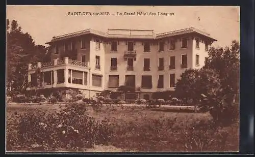 AK Saint-Cyr-sur-Mer, Le Grand Hôtel des Lecqes