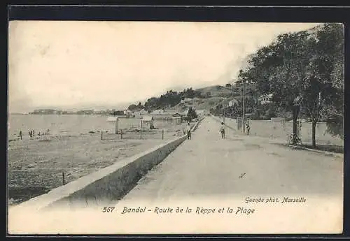 AK Bandol, Route de la Rèppe et la Plage