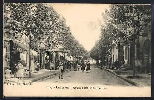 AK Les Arcs, Avenue des Marroniers