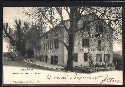 AK Estérel, Auberge des Adrets