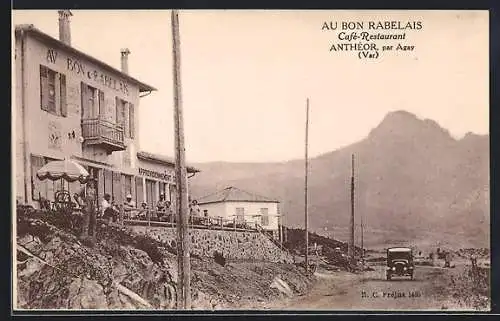 AK Anthéor, Au bon Rabelais, Café-Restaurant