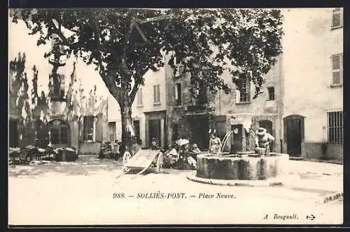 AK Solliès-Pont, Place Neuve