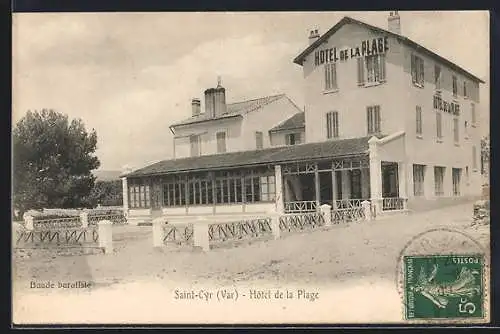 AK Saint-Cyr /Var, Hotel de la Plage