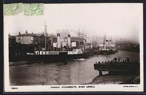 AK Ipswich, Steamboats, River Orwell